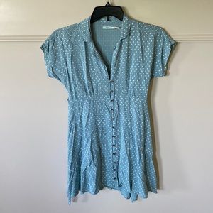 Flowy Teal Summer Dress